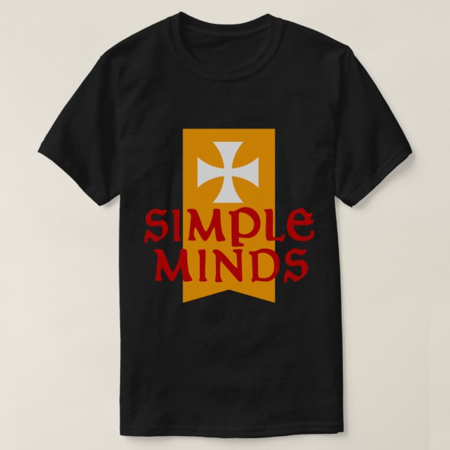T-Shirt Classique Simple Minds (Design devant)