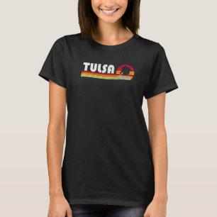 T-shirt Classique Souvenir Rétro Vintage Tulsa oklah année