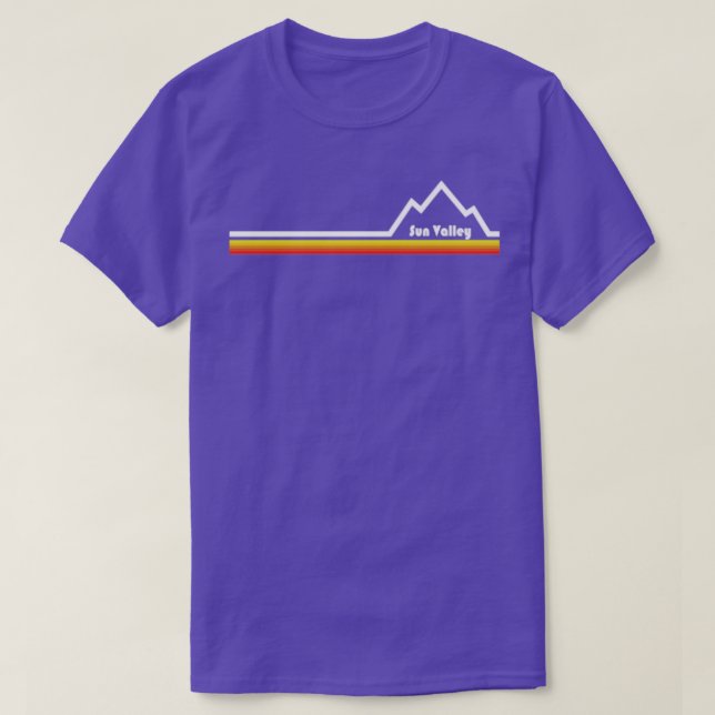 T-shirt Classique Sun Valley Idaho (Design devant)
