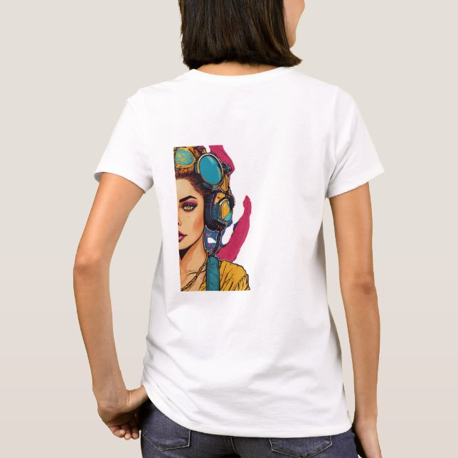 T-shirt classique Throwback des années 90 (Dos)