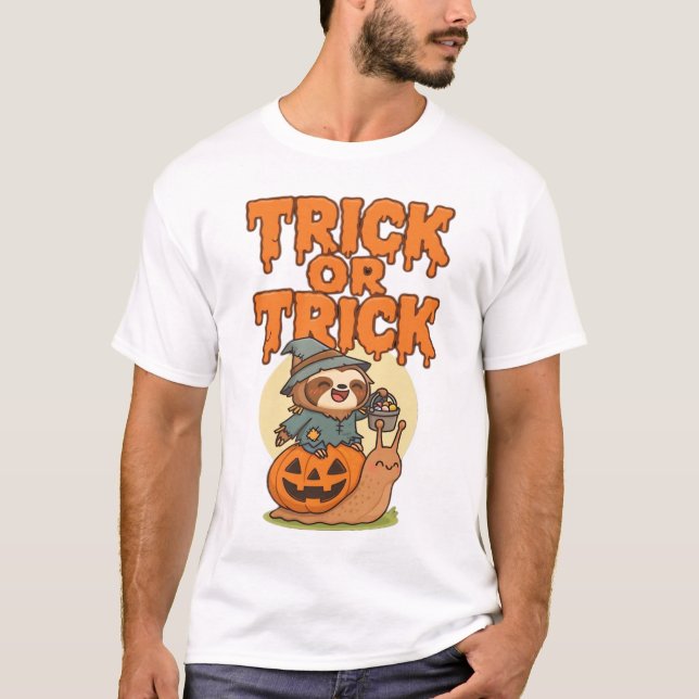 T-Shirt Classique Trick or Treat (Devant)
