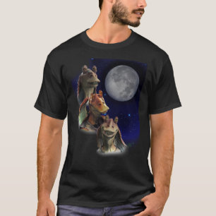 T-Shirt Classique Trois Jar Jar Moon