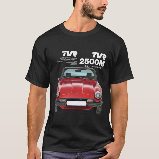 T-shirt classique TVR 2500M (Devant)