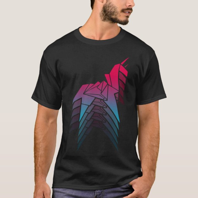 T-Shirt Classique Unicorn Runner (Devant)