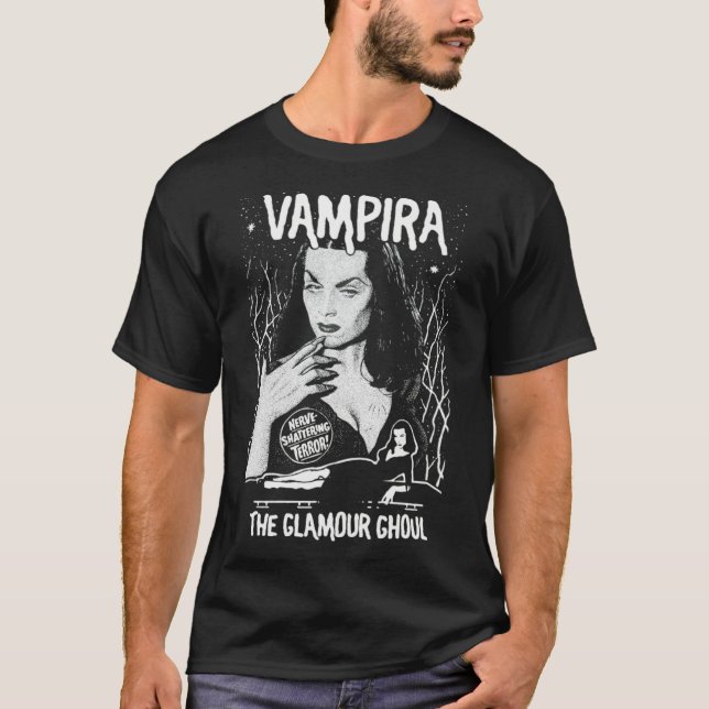 T-shirt classique Vampira (Devant)