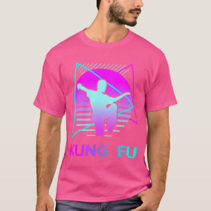 T-shirt Classique Vintage rétro Kung Fu Artiste martiale