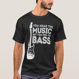 T-shirt Classique Vous Entendez La Musique Mais Vous Sente