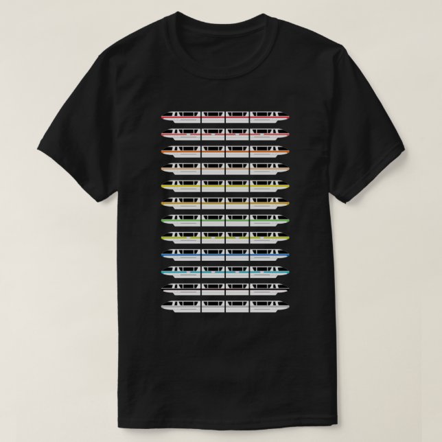 T-shirt classique WDW Monorail (Design devant)