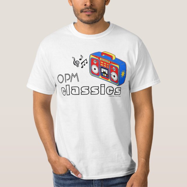 T-shirt Classiques d'OPM (musique originale de Pilipino) (Devant)