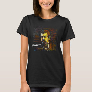 T-shirt Claude Debussy Compositeur de Musique Piano 1