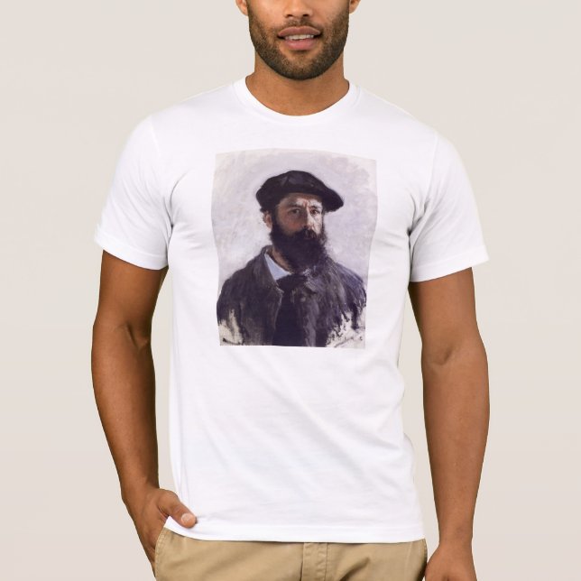 T-shirt Claude Monet - Autoportrait à Beret (Devant)