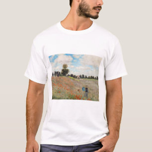 T-shirt Claude Monet - Champ de coquelicots
