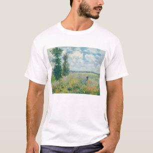 T-shirt Claude Monet - Champs de coquelicots près d'Argent