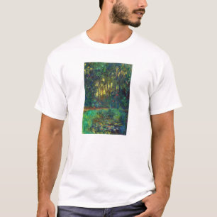 T-shirt Claude Monet - Coin d'étang avec des nénuphars