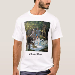 T-shirt Claude Monet - Déjeuner sur l'herbe, panneau droit