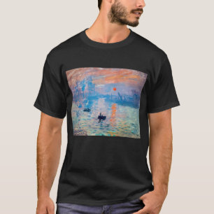 T-shirt Claude Monet - Impression, soleil levant