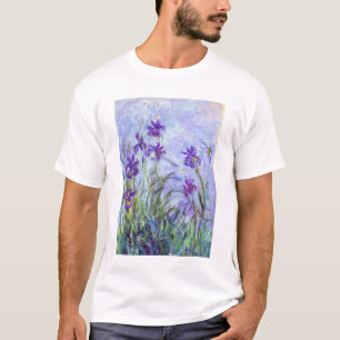 T-shirt Claude Monet - Iris Mauves / Iris Lilas