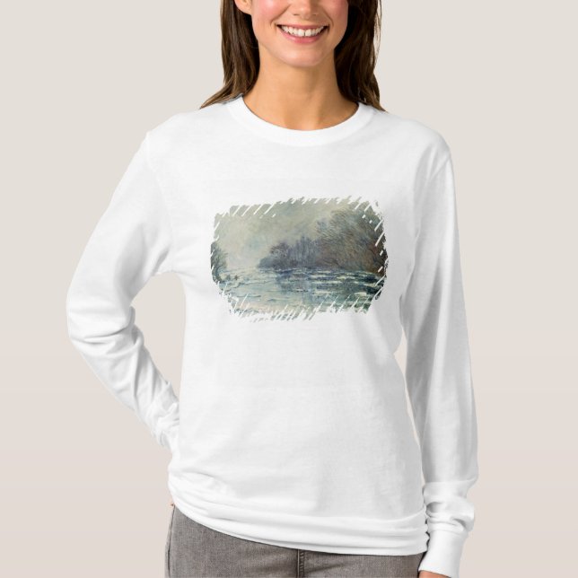 T-shirt Claude Monet | la coupure chez Vetheuil, c.1883 (Devant)
