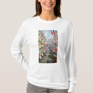 T-shirt Claude Monet  La rue Montorgueil, Paris