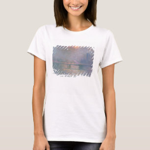 T-shirt Claude Monet la Tamise avec la croix de Charing