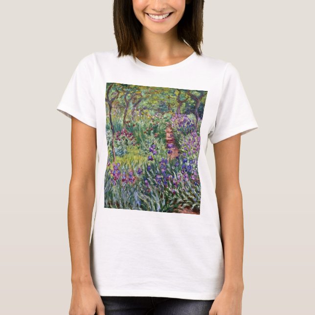 T-shirt Claude Monet - Le jardin de l'artiste à Giverny (Devant)