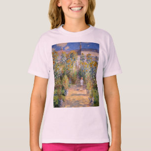 T-shirt Claude Monet le jardin de l'artiste chez Vétheuil,