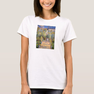 T-shirt Claude Monet le jardin de l'artiste chez Vétheuil,
