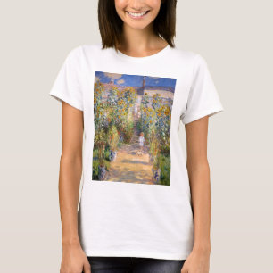 T-shirt Claude Monet le jardin de l'artiste chez Vétheuil,