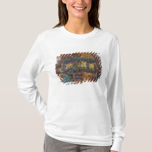 T-shirt Claude Monet | le pont japonais (Devant)