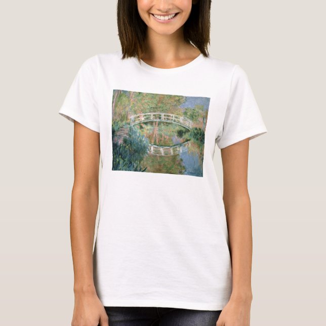 T-shirt Claude Monet | le pont japonais, Giverny (Devant)