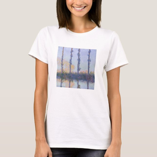 T-shirt Claude Monet | Les Quatre Arbres (Devant)