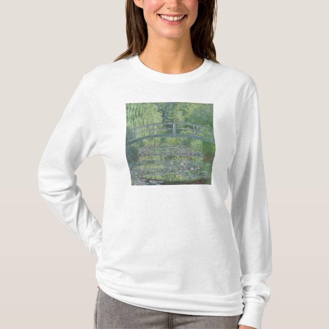 T-shirt Claude Monet| L'étang Nénuphar : Harmonie verte (Devant)