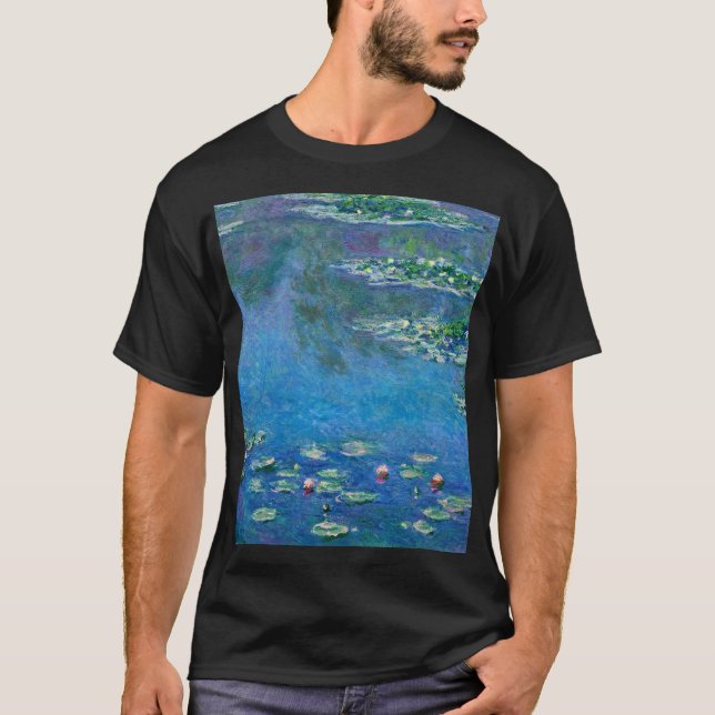 T-shirt Claude Monet - Lilies d'eau 1906 (Devant)
