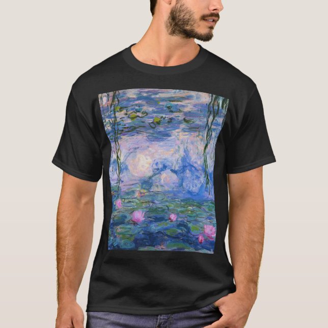 T-shirt Claude Monet - Lys d'eau 1919 (Devant)