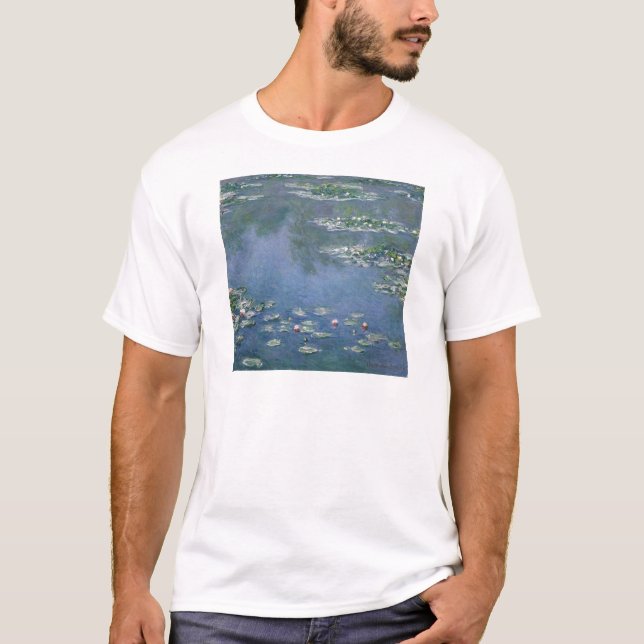 T-shirt Claude Monet - nénuphars - Ryerson 1906 (Devant)