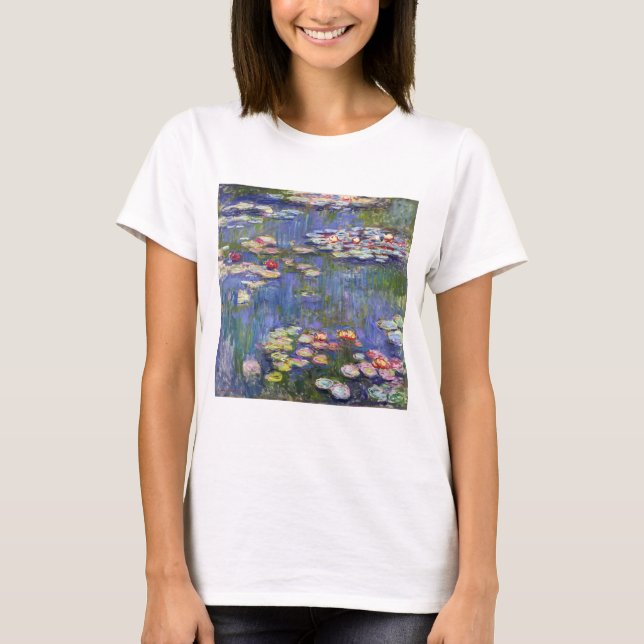 T-shirt Claude Monet - Nymphéas (Devant)