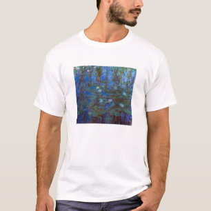 T-shirt Claude Monet - Nymphéas bleus