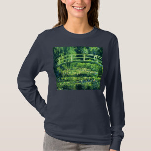 T-shirt Claude Monet : Pont au-dessus d'un étang des