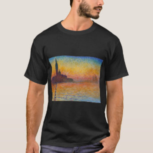 T-shirt Claude Monet - San Giorgio Maggiore à Dusk