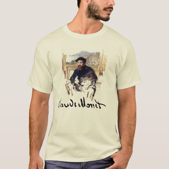 T-shirt Claude Monet Self Portrait (Devant)