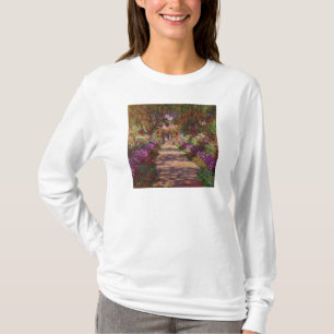 T-shirt Claude Monet une voie dans le jardin de Monet