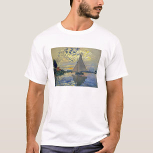 T-shirt Claude Monet - Voilier au Petit-Gennevilliers