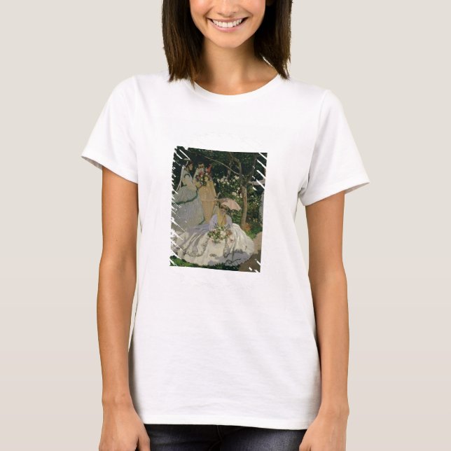 T-shirt Claude Monet | Women in the Garden (Devant)