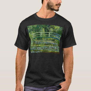 T-shirt Claude Monets Water Lilies and Japanese Bridge Ret