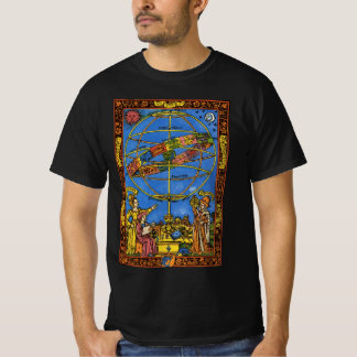 T-shirt Claude Ptolémée Astronome, Céleste Vintage