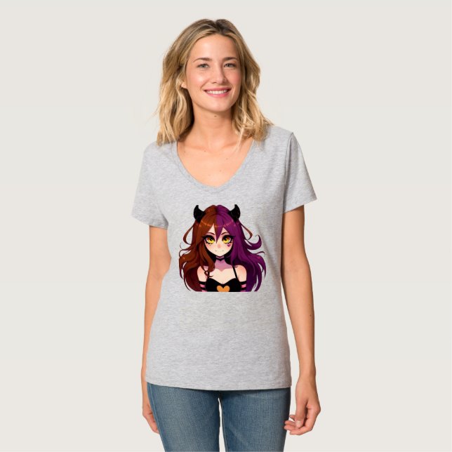 T-shirt Claudia, El Alma Marrón. (Devant entier)