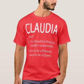 T-shirt Claudia Nom Don 121