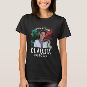 T-shirt Claudia Sheinbaum Pardo Présidente mexicaine