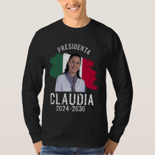 T-shirt Claudia Sheinbaum Présidente mexicaine