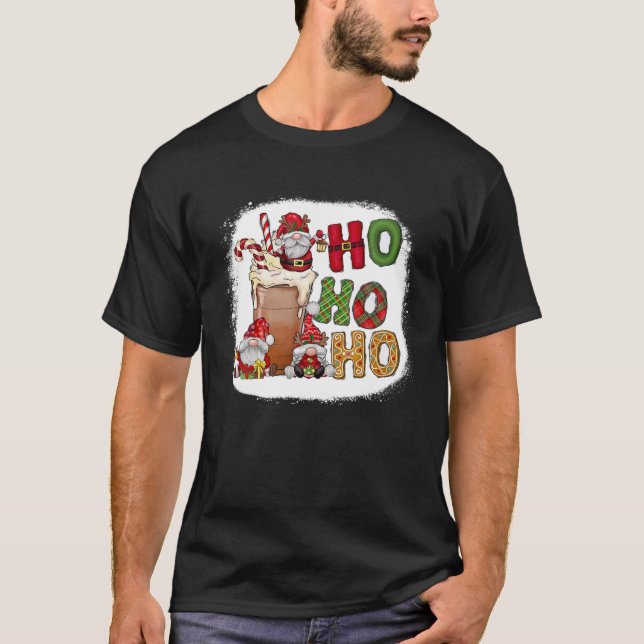 T-shirt Claus Christmas Ho ho ho ho (Devant)